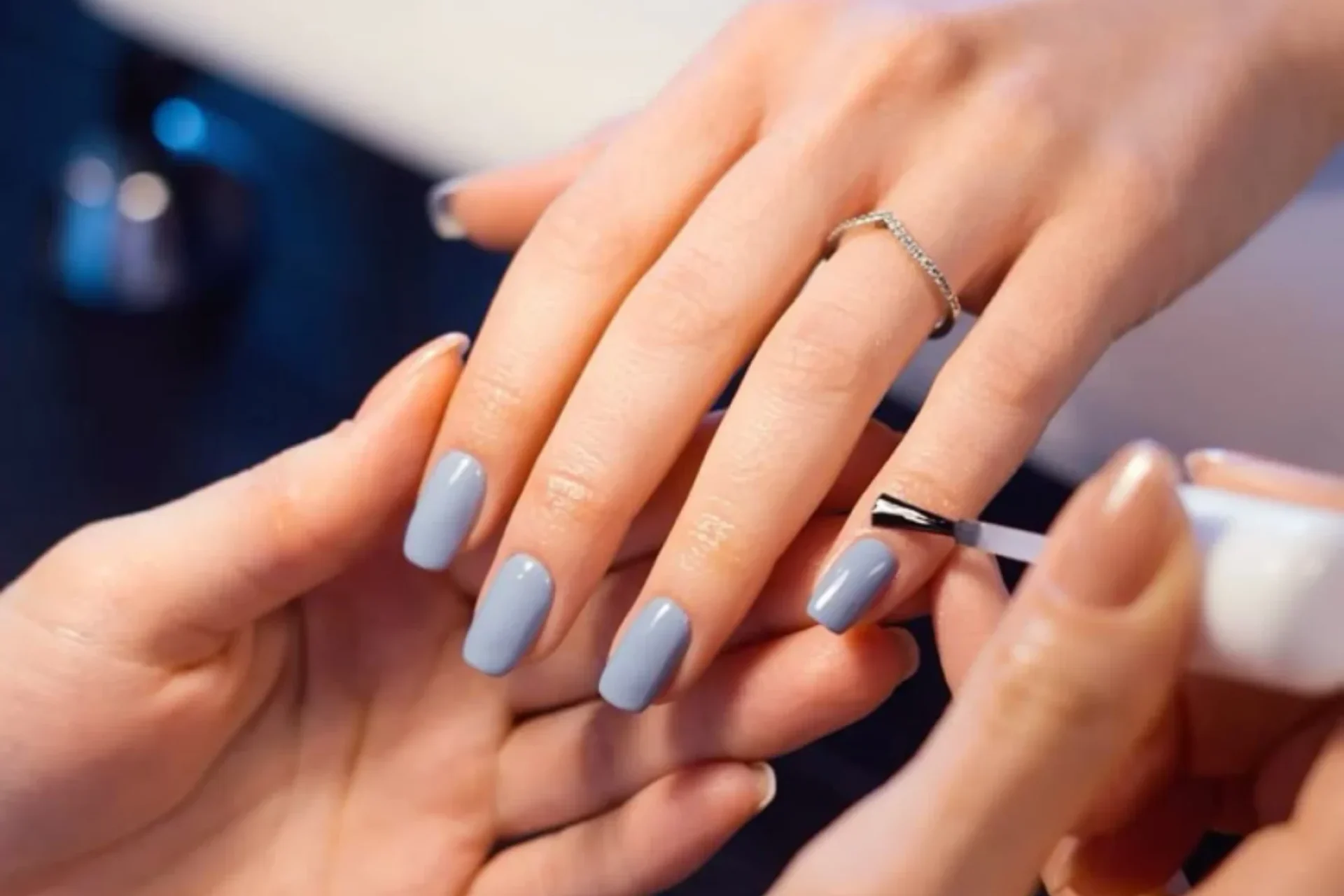 Biab (builder gel) Menicure