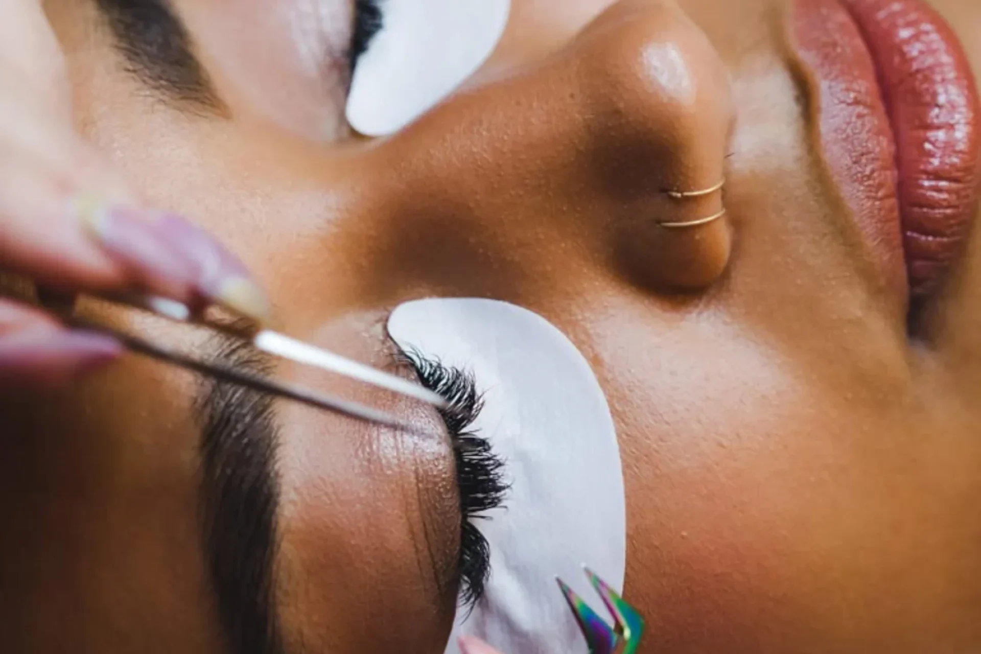 Natural Eyelash Extensions by Mod Dolly Lash Boutique _ Ashley Carlascio Photography